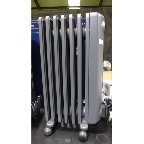 3300 - Delonghi Oil Filled Grey Radia S Digital Radiator   (313-463)   * This lot is subject to vat