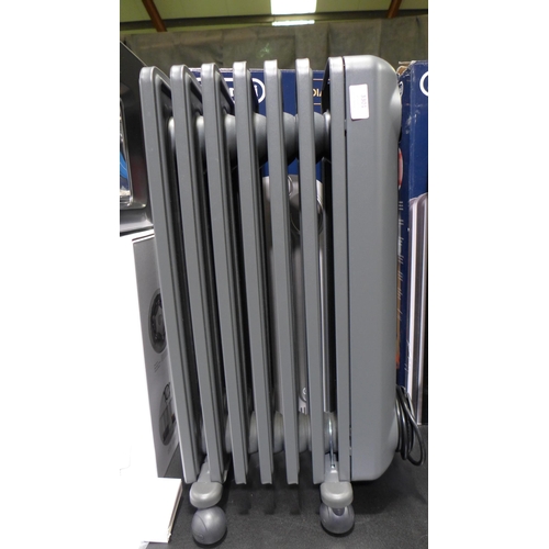 3301 - Delonghi Oil Filled Grey Radia S Digital Radiator   (313-462)   * This lot is subject to vat