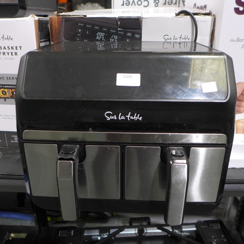 3304 - Sur La Table Double Air Fryer    (313-447)   * This lot is subject to vat