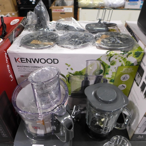 3306 - Kenwood Multi pro Compact All In 1 Food Processor      (313-451)   * This lot is subject to vat