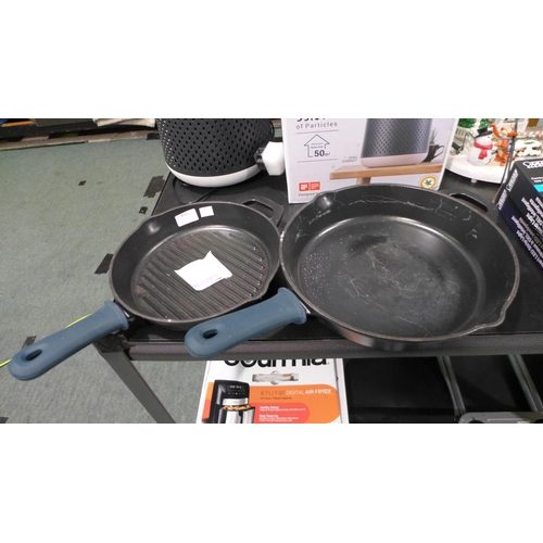 3311 - Tramontina Cast Iron Grill & Skillet   (313-67)   * This lot is subject to vat