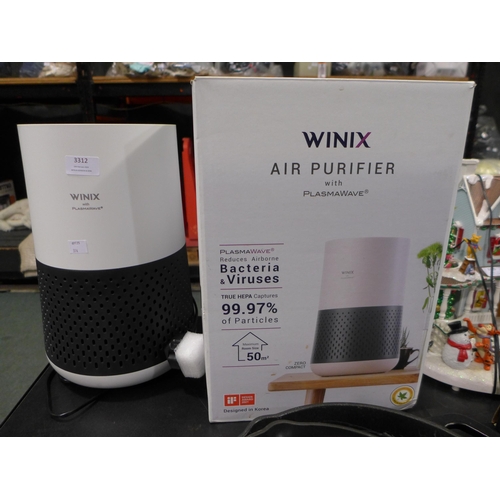 3312 - Winix Plasmawave Air Purifier, original RRP  £99.99 + vat (314-312) *This lot is subject to vat