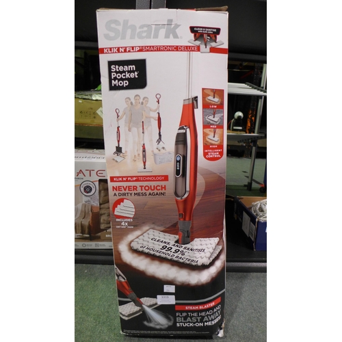 3319 - Shark Pocket Steam Mop - model no   S6003Ukco , original RRP  £99.99 + vat (314-320) *This lot is su... 