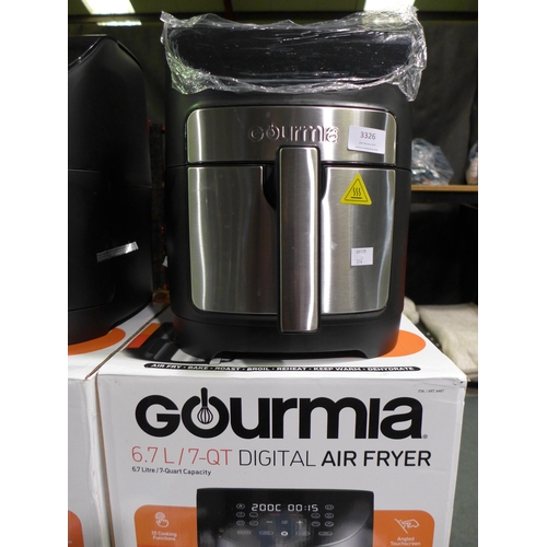 3326 - Gourmia Air Fryer 7Qt   (314-296) *This lot is subject to vat