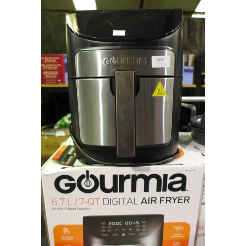 3335 - Gourmia Air Fryer 7Qt  (314-295) *This lot is subject to vat