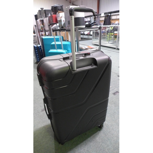 3355 - American Tourister Jetdriver Large 79Cm  4 Wheel Spinner Case - Black (314-42) *This lot is subject ... 