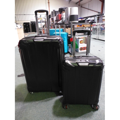 3356 - Samsonite Endure 2Pc Black Hardside Luggage Set, original RRP  £119.99 + vat (314-41) *This lot is s... 