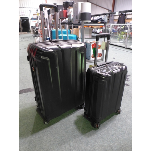 3356 - Samsonite Endure 2Pc Black Hardside Luggage Set, original RRP  £119.99 + vat (314-41) *This lot is s... 