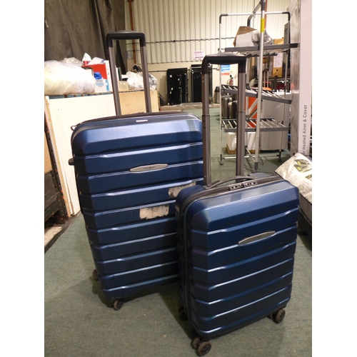 3358 - Samsonite Endure 2Pc Navy Hardside Luggage Set, original RRP  £119.99 + vat (314-358) *This lot is s... 