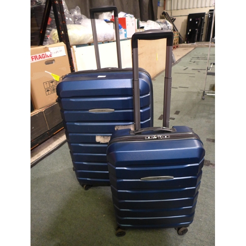 3358 - Samsonite Endure 2Pc Navy Hardside Luggage Set, original RRP  £119.99 + vat (314-358) *This lot is s... 