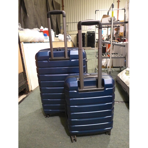 3358 - Samsonite Endure 2Pc Navy Hardside Luggage Set, original RRP  £119.99 + vat (314-358) *This lot is s... 