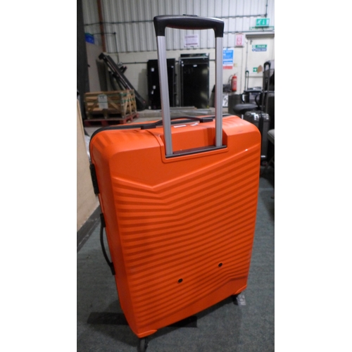 3362 - American Tourister Jetdriver Large 79Cm  4 Wheel Spinner Case - Orange (314-359) *This lot is subjec... 