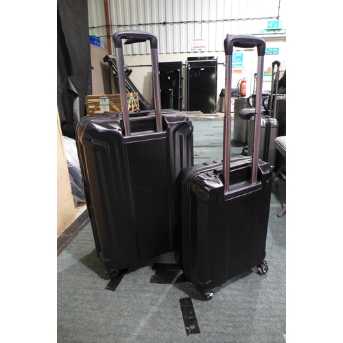 3363 - Samsonite Endure 2Pc  Black Hardside Luggage Set, original RRP  £119.99 + vat (314-309) *This lot is... 