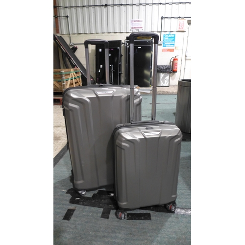 3365 - Samsonite Endure 2Pc Gun Metal Hardside Luggage Set, original RRP  £119.99 + vat (314-310) *This lot... 