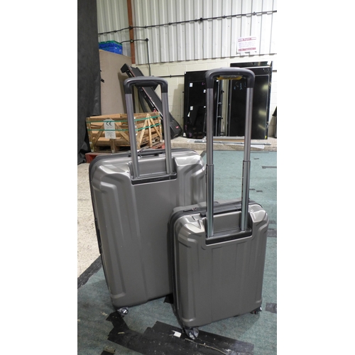 3365 - Samsonite Endure 2Pc Gun Metal Hardside Luggage Set, original RRP  £119.99 + vat (314-310) *This lot... 