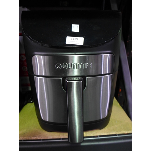 3419 - Gourmia Air Fryer 7Qt   (314-257) *This lot is subject to vat