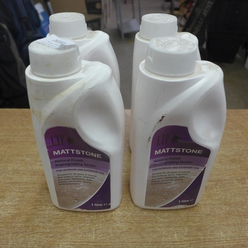 2010 - 4 Bottles of LTP Mattstone Natural Finish Stone Cleaner
