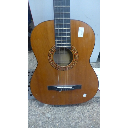 2076 - 3 Acoustic guitars; Burwood (JC-36), Music Alley (MA-34-O) and Tatra Classic