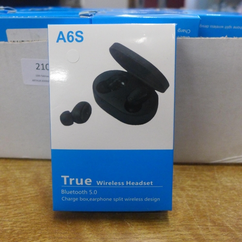 2101 - A box of 40 - A65 True wireless headsets