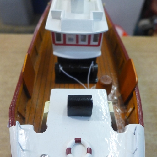 2117 - A Model sailing boat