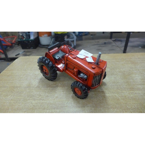 2131 - A tin plate tractor