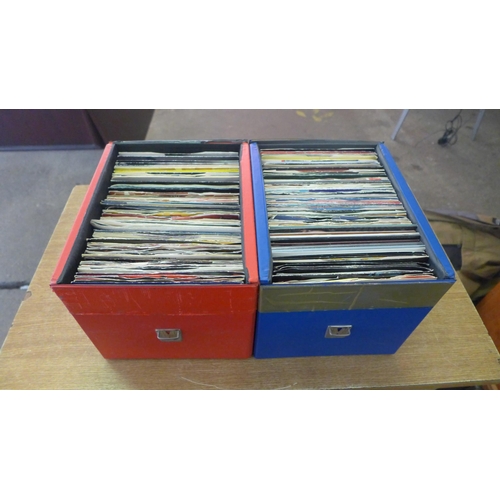 2142 - 2 Boxes of singles - approx. 130 in total