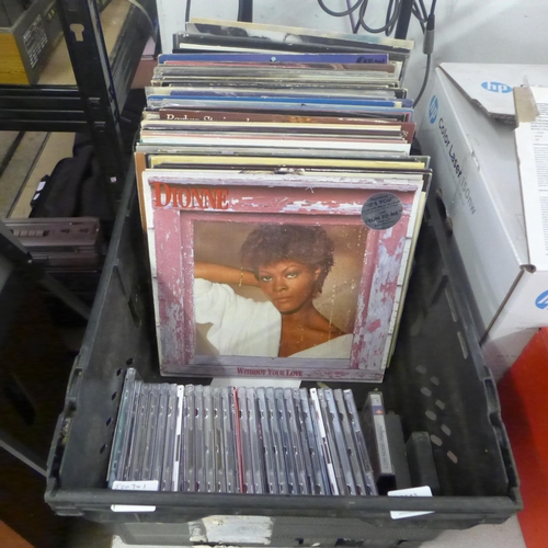 2143 - A quantity of LP records including Kenny Rogers, Lionel Richie, Bryan Ferry, Elton John, Barbra Stre... 