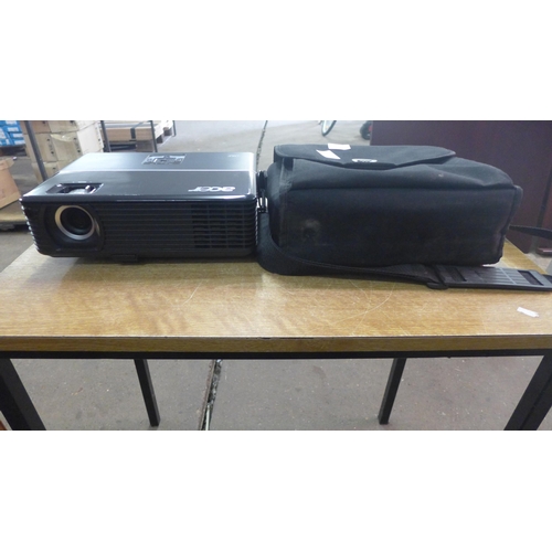 2151 - An Acer projector (DSV0701) in soft carry case