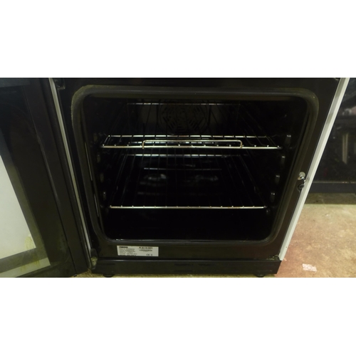 2195 - A Zanussi 4-ring twin oven electric cooker