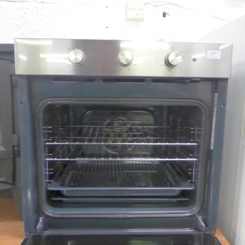 2197 - An Ikea Matalskare electric integrated single oven (OVG125A)