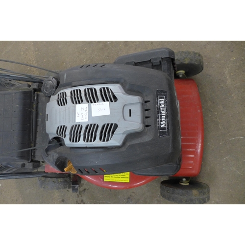 2248I - Mountfield (SP454) self-propelled petrol lawn mower with collector