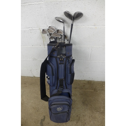 2251 - Various sets of golf clubs; Donnay, King Pin, Palmer and Wilson