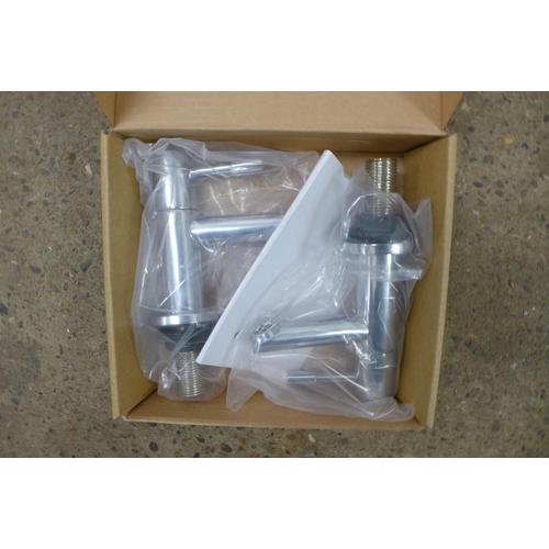 2297 - A box of chrome bath and basin taps with fittings - unused * this lot is subject to VAT