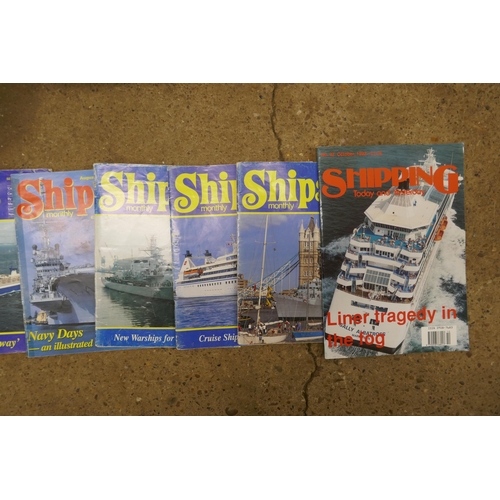 2339 - 2 Boxes of Ship magazines