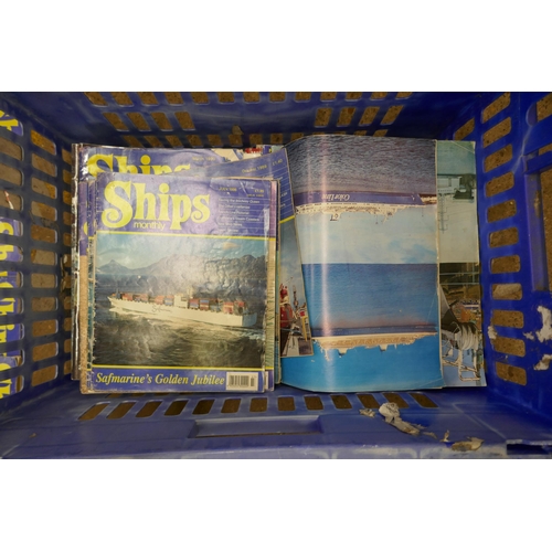 2339 - 2 Boxes of Ship magazines