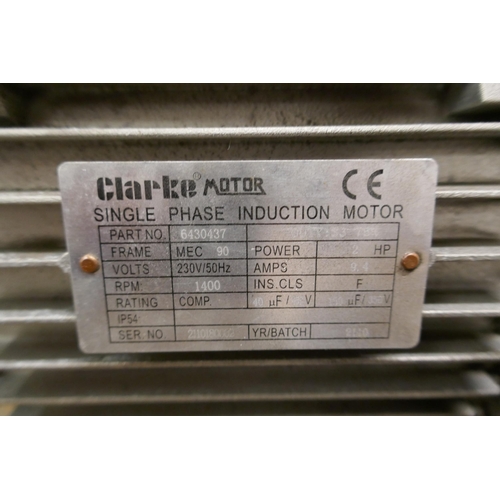 2350 - Box of 7 Clarke return items - Clarke 4-2-1 motor (905), Clarke digital multimeter (CDM45C), Clarke ... 