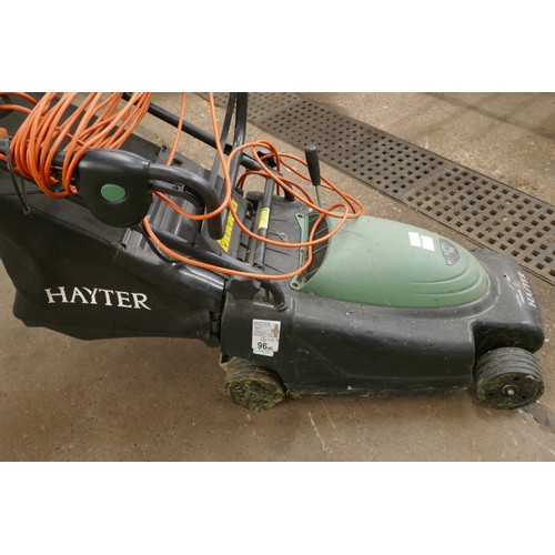 2032 - A Hayter Envoy 36 push electric rear roller lawn mower