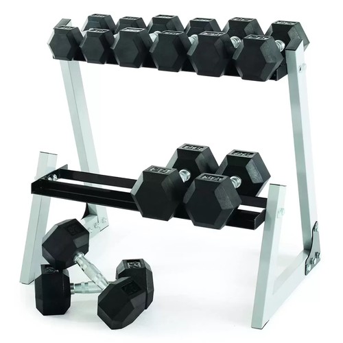 1539 - Weider dumbbell Kit with Rack, original RRP £316.66 + VAT (4195-20) * This lot is subject to VAT