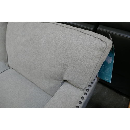 1327 - Ellen Light Grey Sectional Fabric corner sofa, original RRP £749.98 + VAT (4195-25) * This lot is su... 