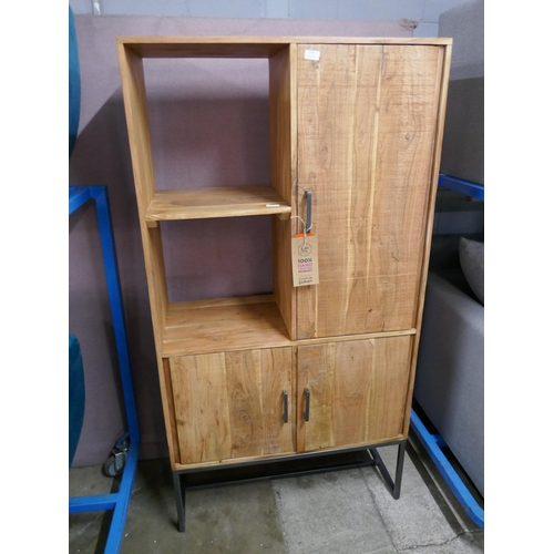 1425 - A Fire three door cabinet * this lot is subject to VAT