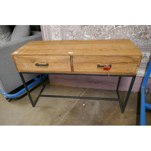 1394 - A Fire console table * this lot is subject to VAT