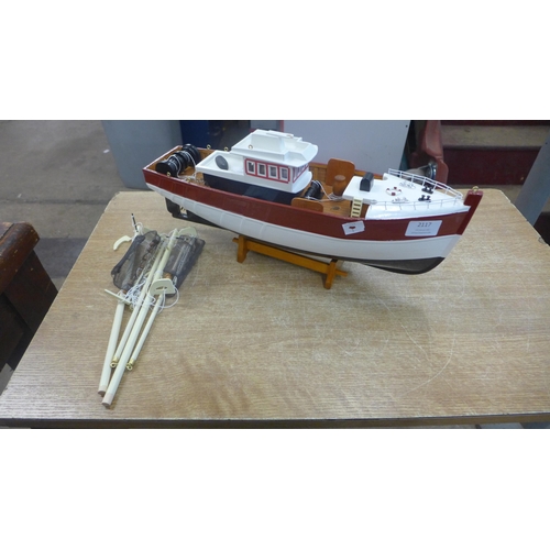 2160 - A Model sailing boat