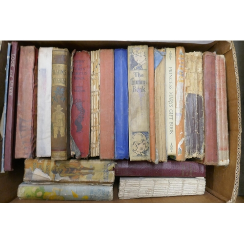 1137 - Two boxes of early/mid 20th Century children's books/annuals **PLEASE NOTE THIS LOT IS NOT ELIGIBLE ... 