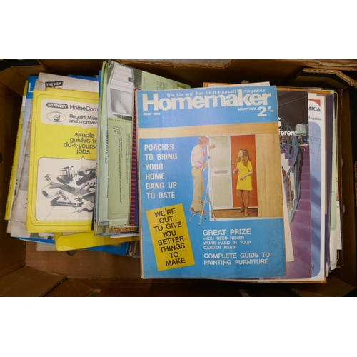 1143 - 1960s magazines, brochures and guides, Practical Householder, Do It Yourself annuals, etc. **PLEASE ... 