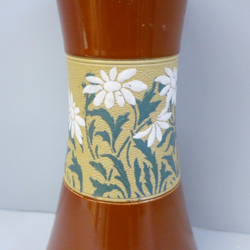 602 - A Langley stoneware vase, 26.5cm