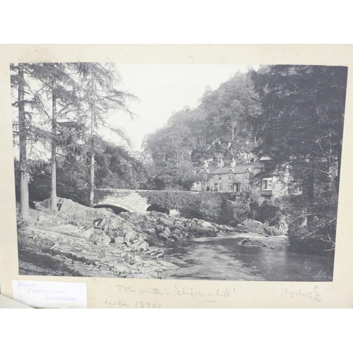 657 - A carte de visite album, cabinet cards and some loose photographs