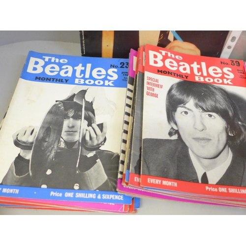 689 - Over 50 The Beatles Monthly magazines