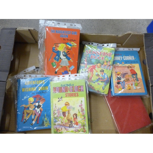 709 - A box of Enid Blyton novels