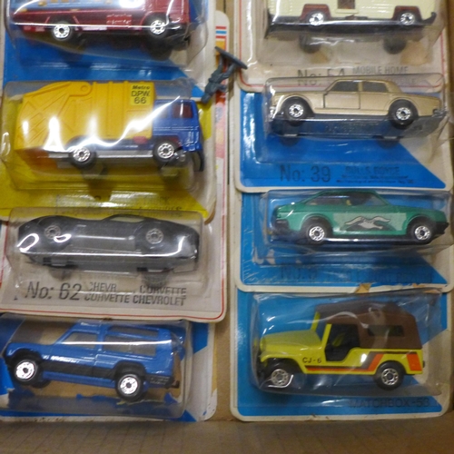 723 - A collection of Matchbox die-cast vehicles including 4x Battle Kings, Super Kings, approximately 50 ... 