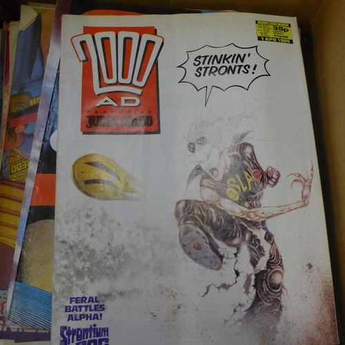 726 - 2000AD comics and Judge Dredd, Rogue Trooper, etc.